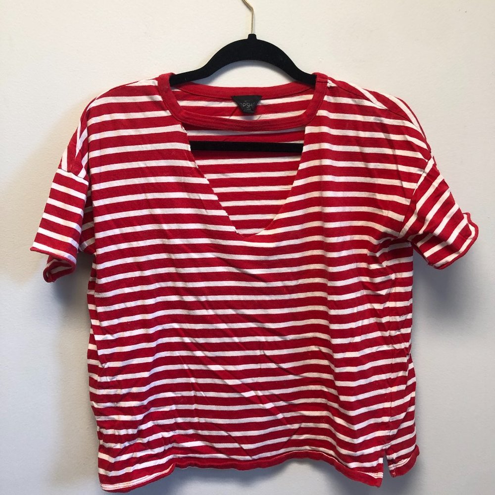 Topshop v-neck tee
